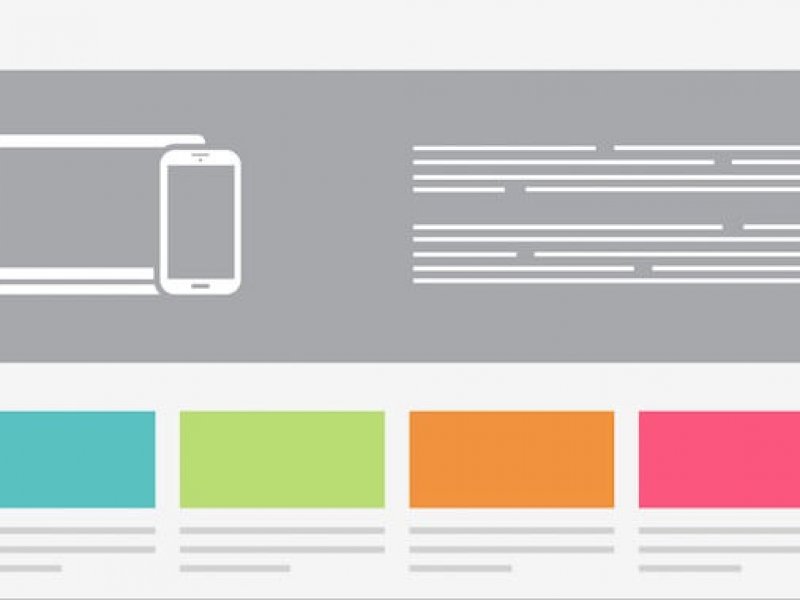 responsive web layout example
